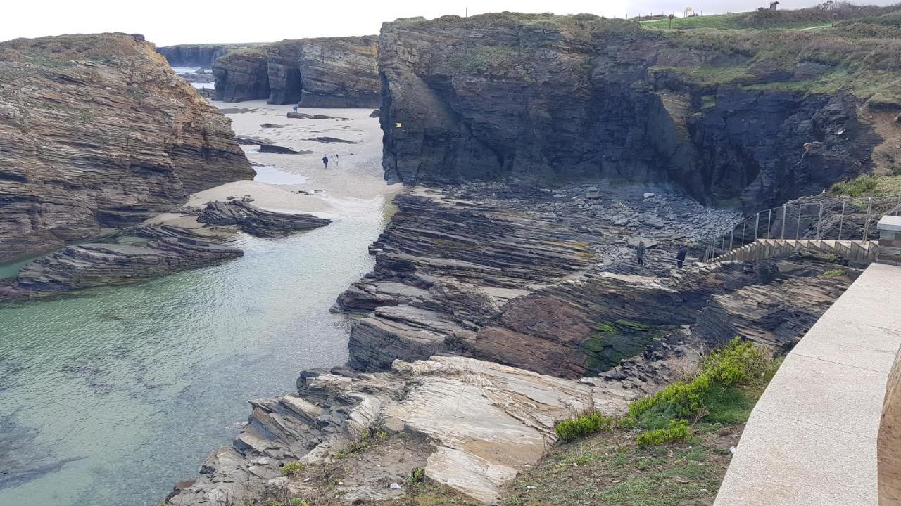 Hostal Ponte Dos Santos Ribadeo Eksteriør bilde