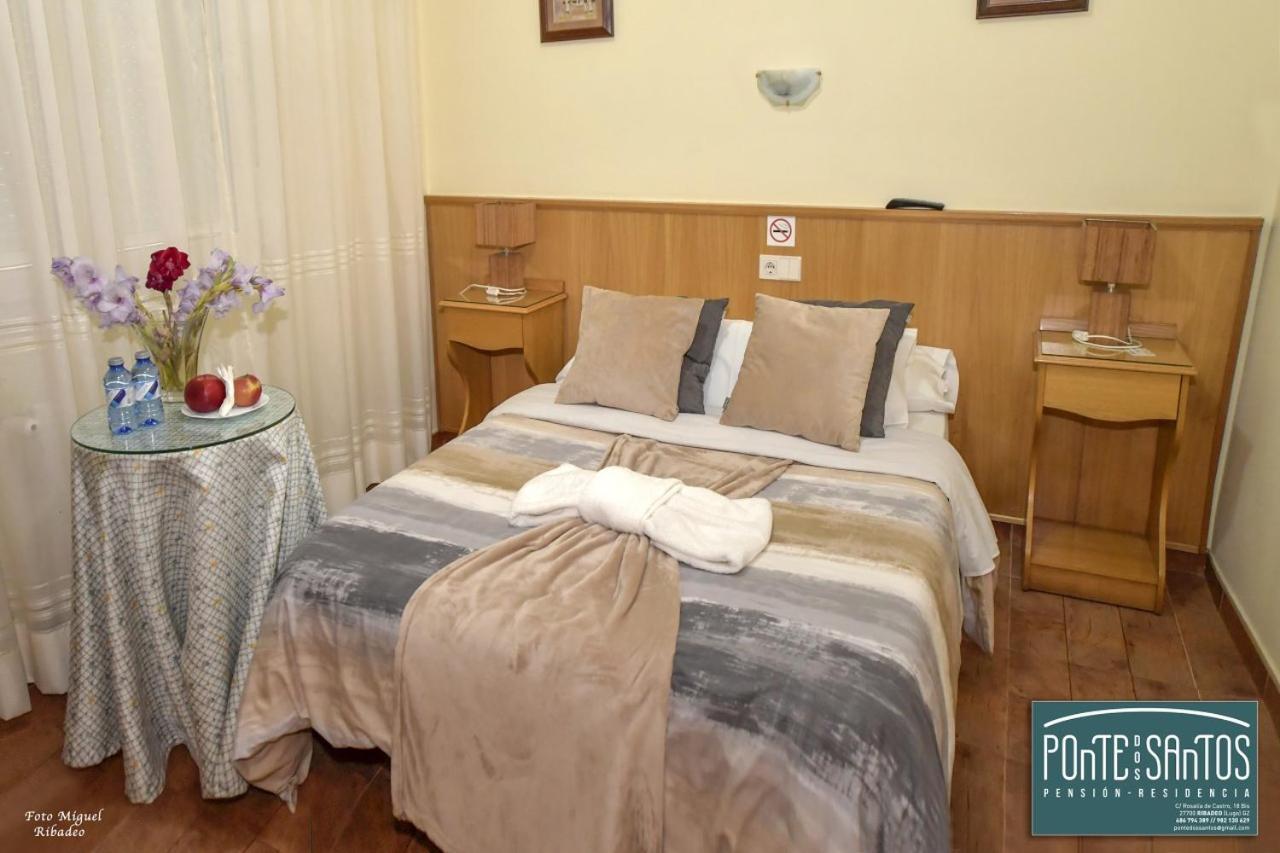 Hostal Ponte Dos Santos Ribadeo Eksteriør bilde